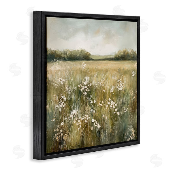 Stupell Industries Petal Prints Design | Neutral Field Of Flowers