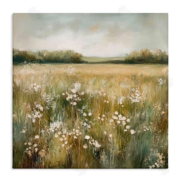 stupell industries Petal Prints Design | Neutral Field Of Flowers