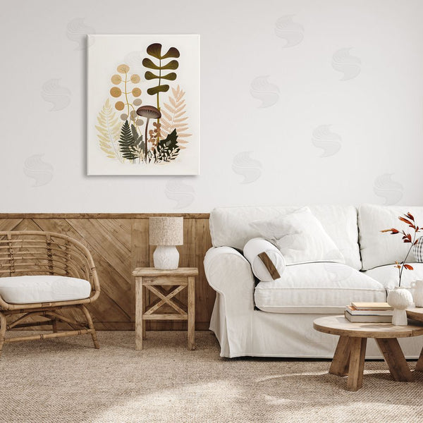 Stupell Industries Petal Prints Design | Neutral Forest Botanicals Wall Art