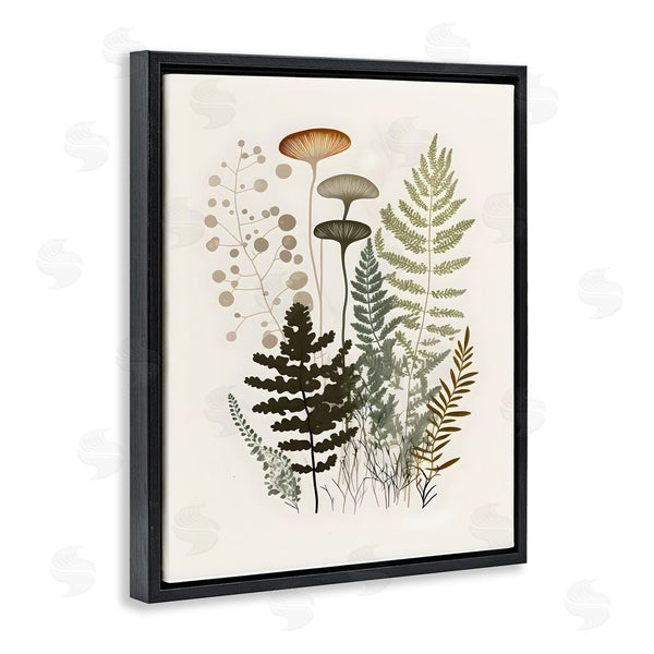 Stupell Industries Petal Prints Design | Neutral Forest Ferns Wall Art