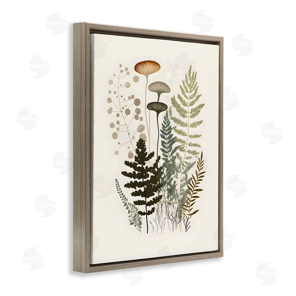 Stupell Industries Petal Prints Design | Neutral Forest Ferns Wall Art