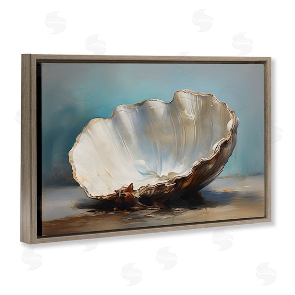Stupell Industries Petal Prints Design | Neutral Shell Still Life Wall Art