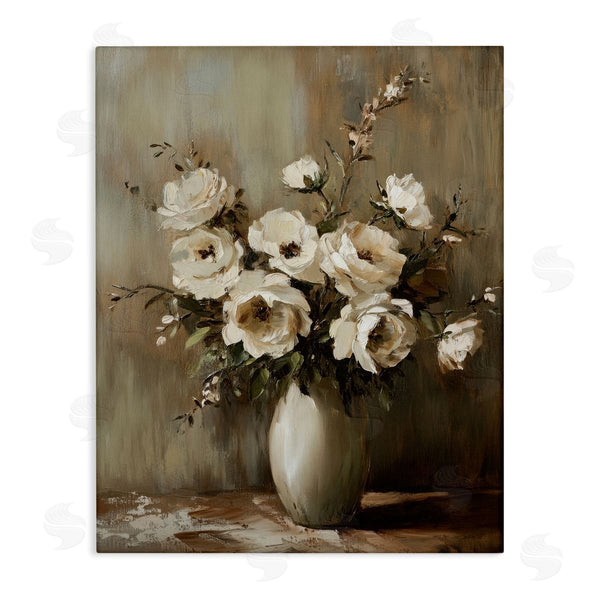 stupell industries Petal Prints Design | Neutral Traditional Bouquet