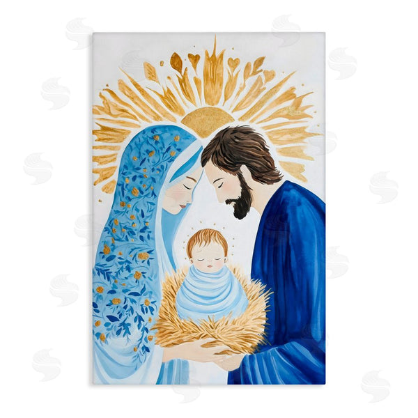 stupell industries Petal Prints Design | Newborn King Nativity Wall Art