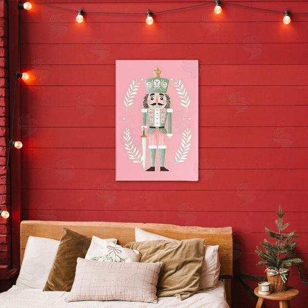 Stupell Industries Petal Prints Design | Nutcracker Suite In Pastel Pink Wall Art