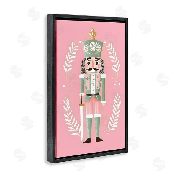 Stupell Industries Petal Prints Design | Nutcracker Suite In Pastel Pink Wall Art