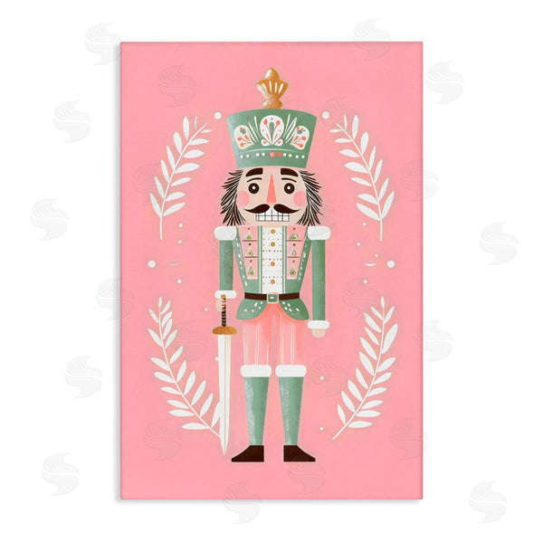 stupell industries Petal Prints Design | Nutcracker Suite in Pastel Pink Wall Art