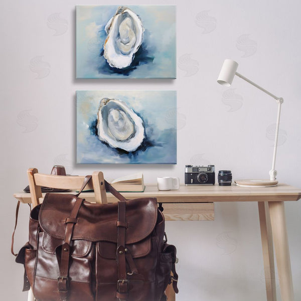 Stupell Industries Petal Prints Design | Open Oyster Mollusk Shells Wall Art