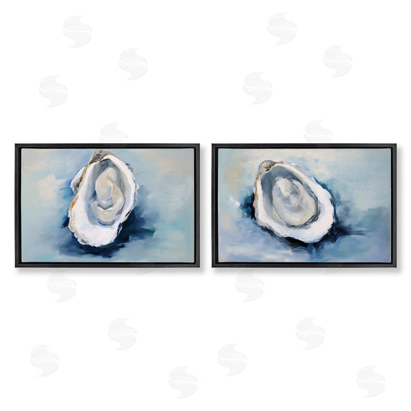 Stupell Industries Petal Prints Design | Open Oyster Mollusk Shells Wall Art