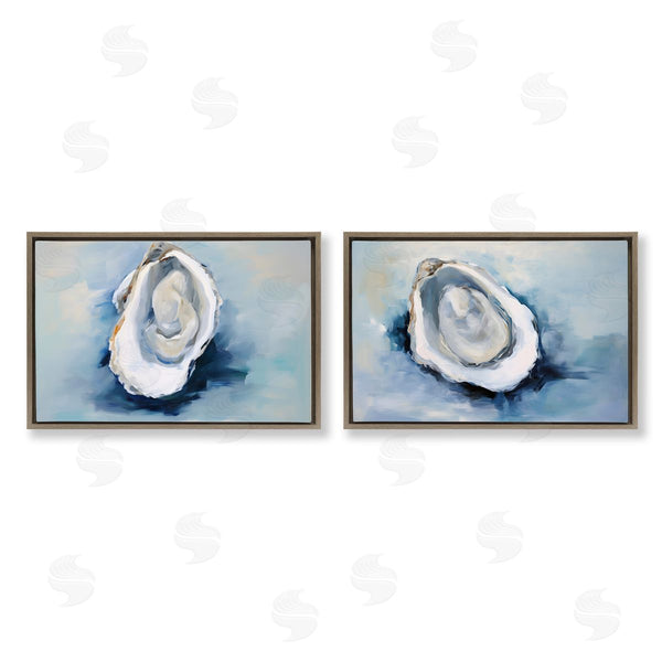 Stupell Industries Petal Prints Design | Open Oyster Mollusk Shells Wall Art