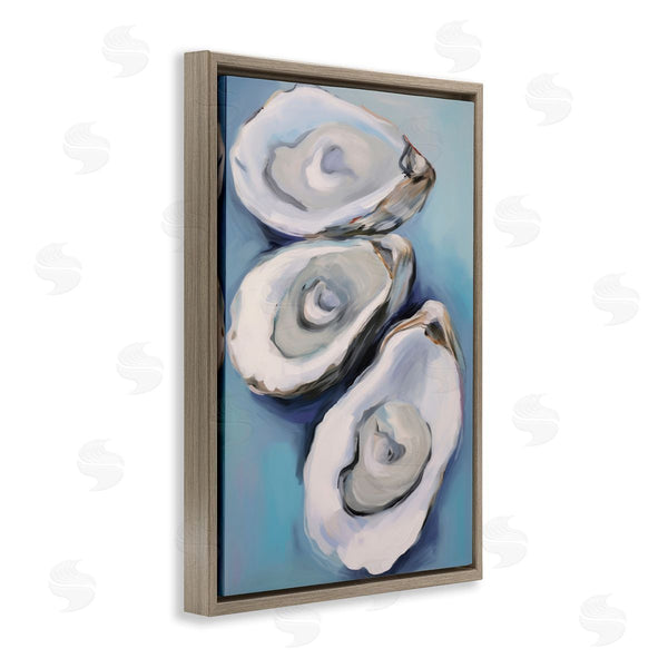 Stupell Industries Petal Prints Design | Oyster Seashell Trio