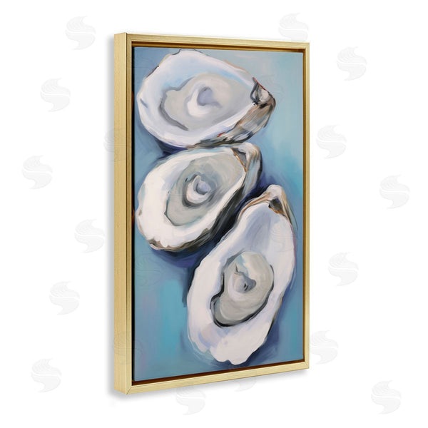 Stupell Industries Petal Prints Design | Oyster Seashell Trio