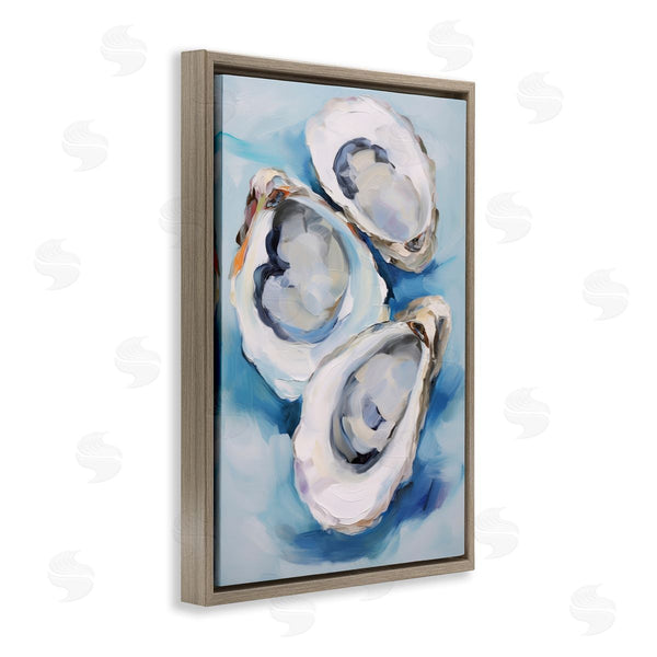 Stupell Industries Petal Prints Design | Oyster Shell Trio