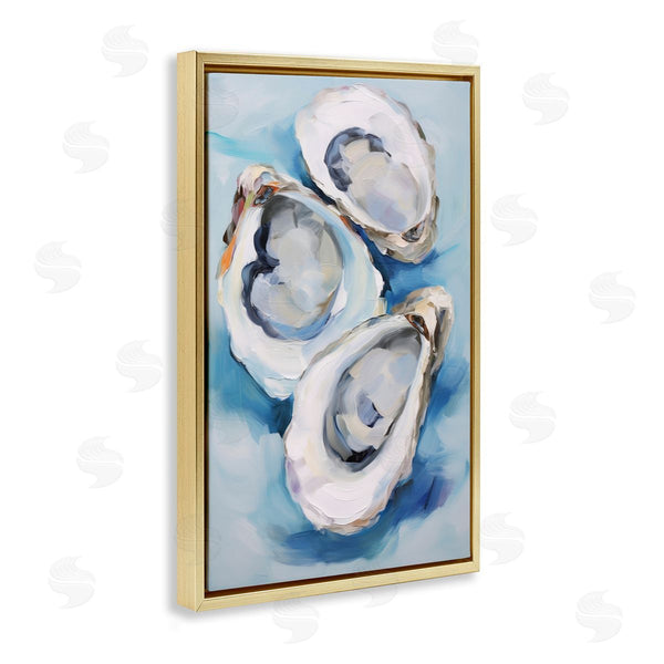 Stupell Industries Petal Prints Design | Oyster Shell Trio