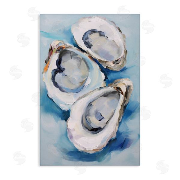 stupell industries Petal Prints Design | Oyster Shell Trio