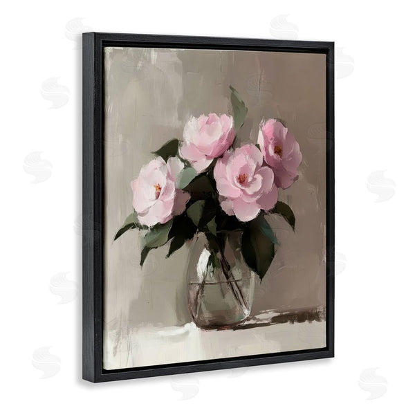 Stupell Industries Petal Prints Design | Painted Pink Floral Bouquet Wall Art