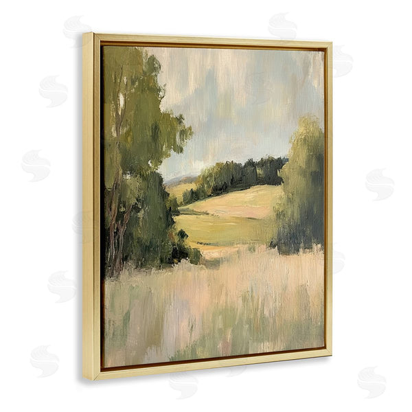 Stupell Industries Petal Prints Design | Painterly Green Valley View