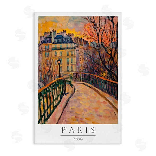 stupell industries Petal Prints Design | Paris Street Scene in Autumn Wall Art