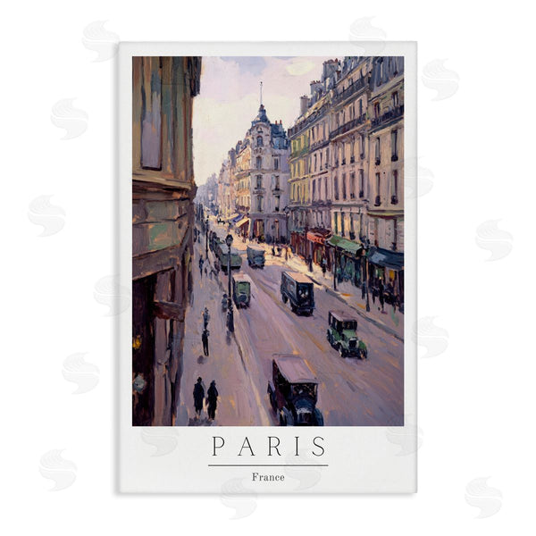 stupell industries Petal Prints Design | Paris Streets Vintage Scene Wall Art