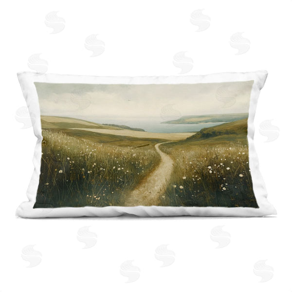 stupell industries Petal Prints Design | Path Through Daisies Printed Throw Pillow