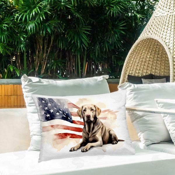 Stupell Industries Petal Prints Design | Patriotic Dog With Flag