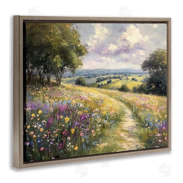 Stupell Industries Petal Prints Design | Peaceful Path Through Meadow