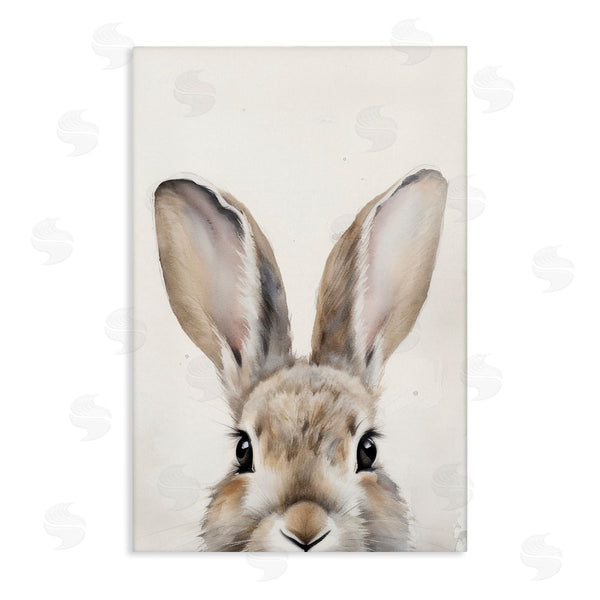 stupell industries Petal Prints Design | Peeking Rabbit Eyes