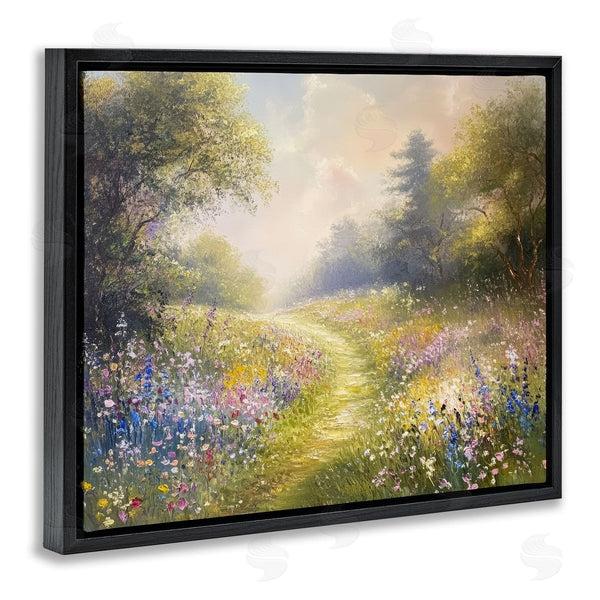 Stupell Industries Petal Prints Design | Pink & Blue Flower Daydream