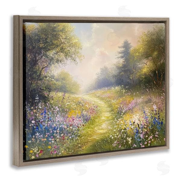 Stupell Industries Petal Prints Design | Pink & Blue Flower Daydream