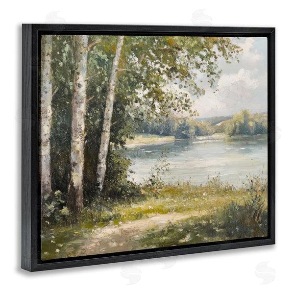 Stupell Industries Petal Prints Design | Place To Relax Lake View
