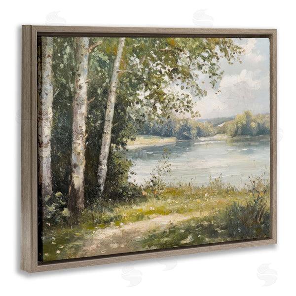 Stupell Industries Petal Prints Design | Place To Relax Lake View