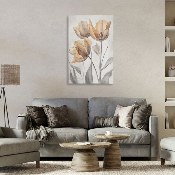 Stupell Industries Petal Prints Design | Pressed Poppies Orange Florals Wall Art