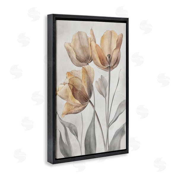Stupell Industries Petal Prints Design | Pressed Poppies Orange Florals Wall Art