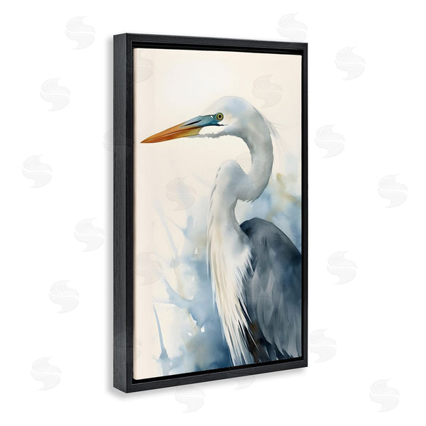 Stupell Industries Petal Prints Design | Quiet Heron View