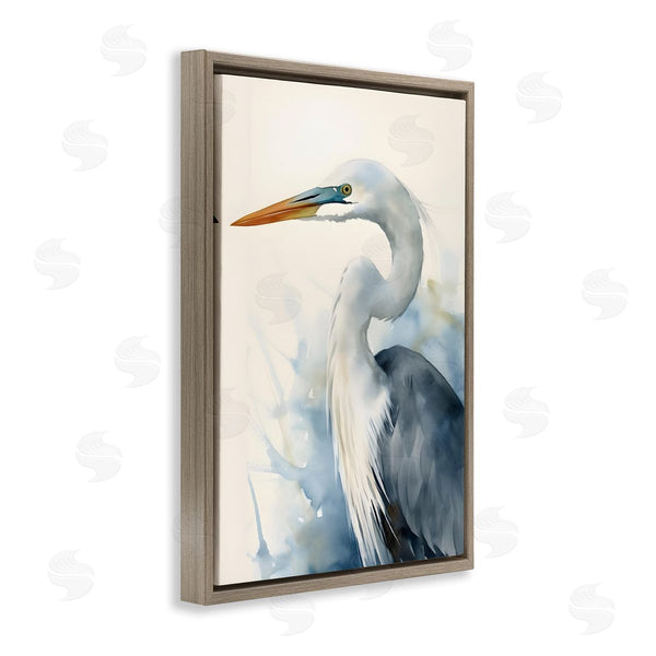 Stupell Industries Petal Prints Design | Quiet Heron View