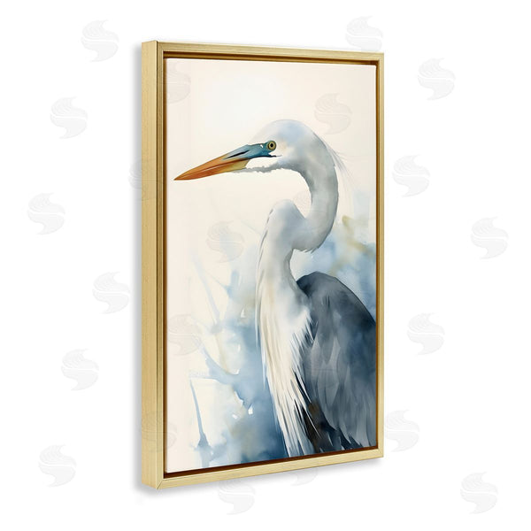 Stupell Industries Petal Prints Design | Quiet Heron View