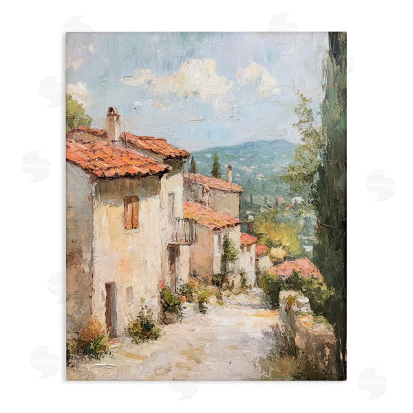 stupell industries Petal Prints Design | Quiet Village Path
