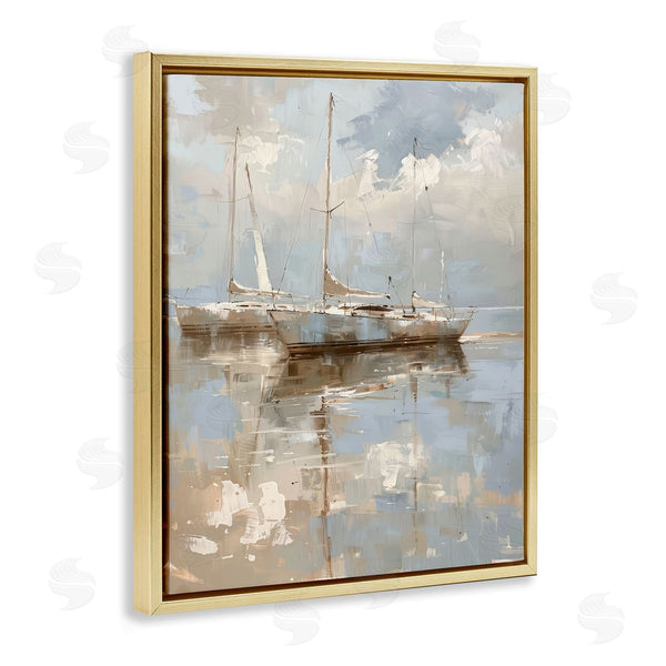 Stupell Industries Petal Prints Design | Race Day Sailboats