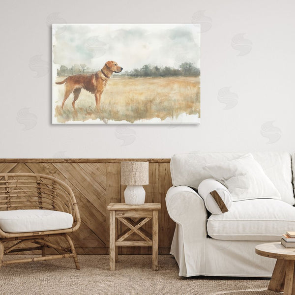 Stupell Industries Petal Prints Design | Retriever Dog In Open Field Wall Art