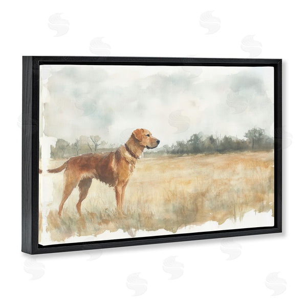 Stupell Industries Petal Prints Design | Retriever Dog In Open Field Wall Art