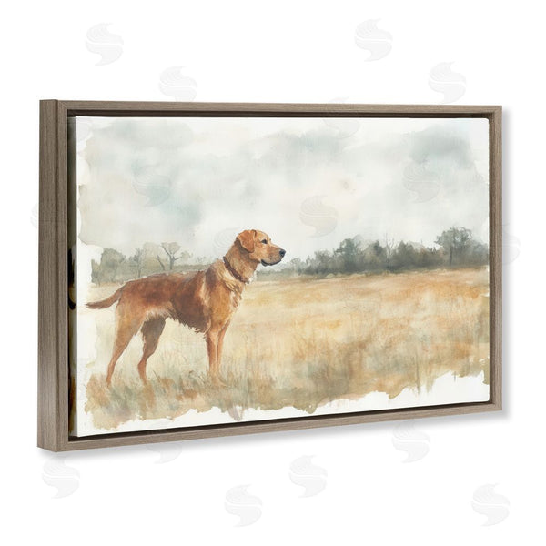 Stupell Industries Petal Prints Design | Retriever Dog In Open Field Wall Art