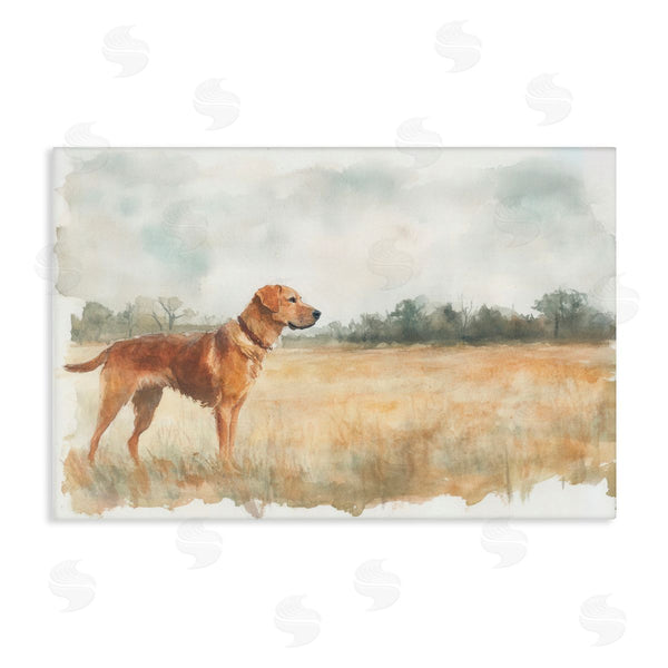 stupell industries Petal Prints Design | Retriever Dog in Open Field Wall Art