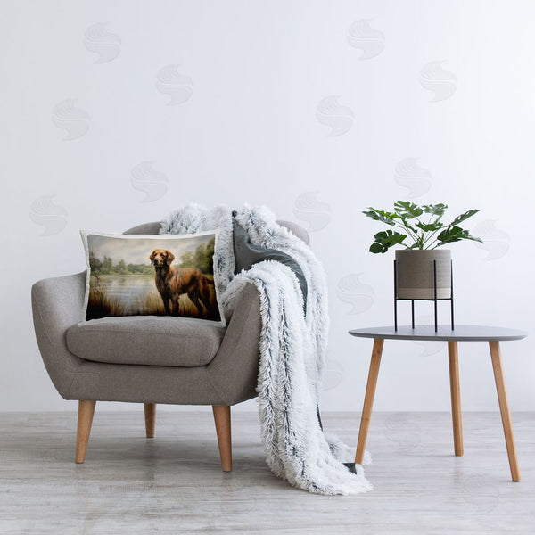 Stupell Industries Petal Prints Design | Retriever Dog & Pond