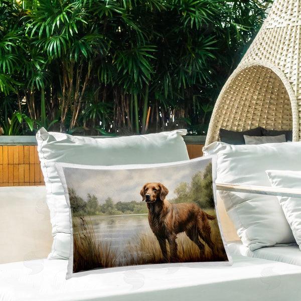 Stupell Industries Petal Prints Design | Retriever Dog & Pond