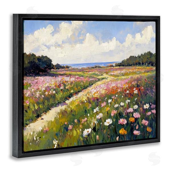 Stupell Industries Petal Prints Design | Romance Walkway With Flowers