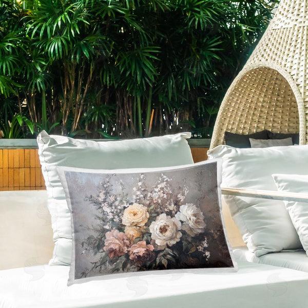 Stupell Industries Petal Prints Design | Roses & Peonies On Gray
