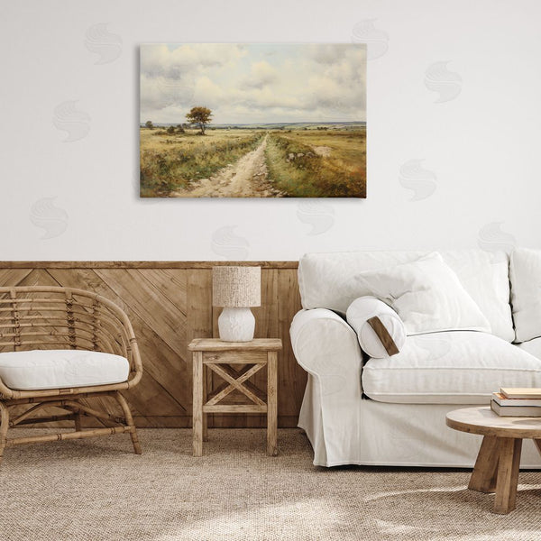 Stupell Industries Petal Prints Design | Rural Farm Road Wall Art