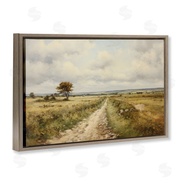 Stupell Industries Petal Prints Design | Rural Farm Road Wall Art