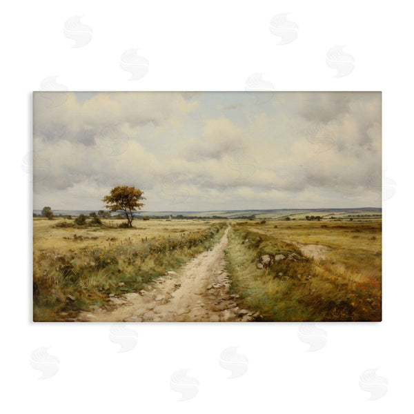 stupell industries Petal Prints Design | Rural Farm Road Wall Art