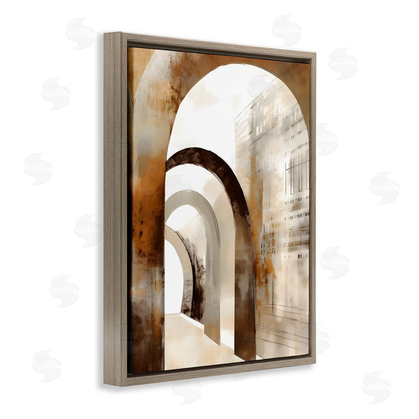 Stupell Industries Petal Prints Design | Rustic Arch Architecture Wall Art